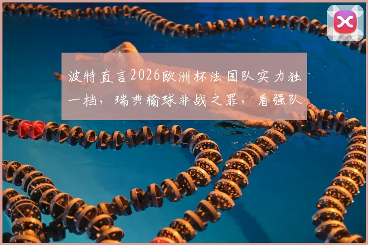 波特直言2026欧洲杯法国队实力独一档,瑞典输球非战之罪,看强队统治力如何界定